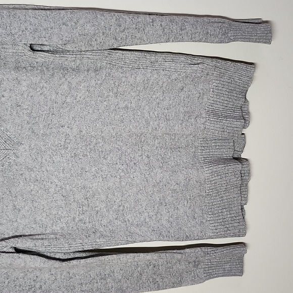 Banana Republic Filpucci Button Back V-Neck Sweater Merino Wool Cashmere Blend - Picture 3 of 8